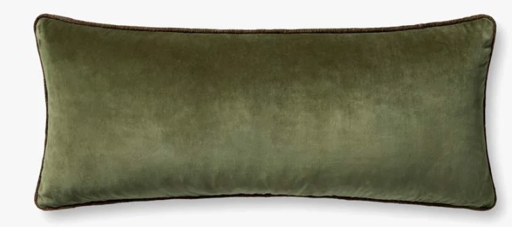Liza Velvet Lumbar Pillow